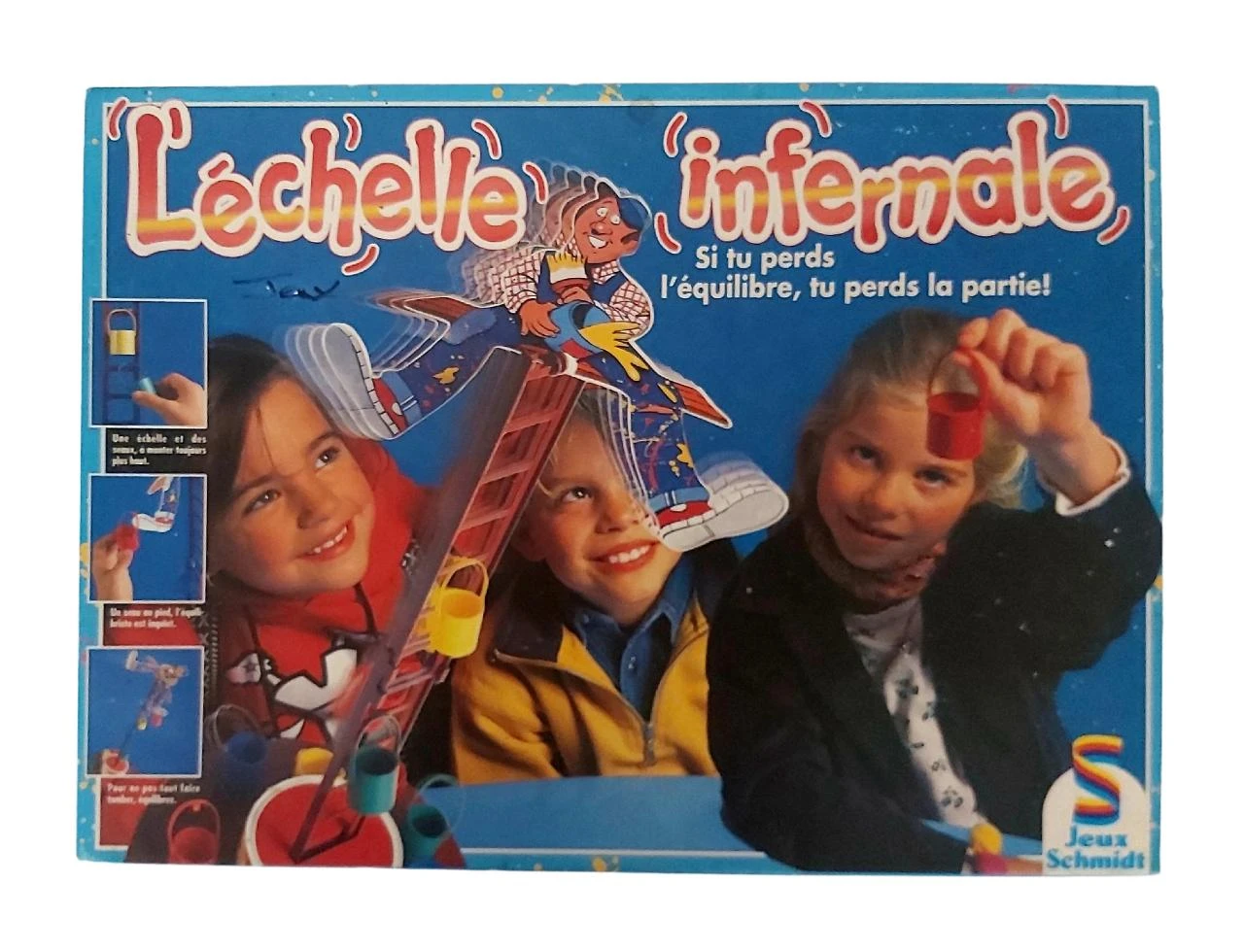 L’Échelle Infernale Jeu de Société 1994 Complet Schmidt